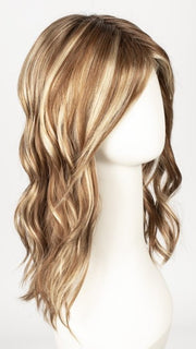 FS26/31S6 SALTED CARAMEL | Medium Natural Red Brown with Medium Red Gold Blonde Bold Highlights, Shaded with Brown