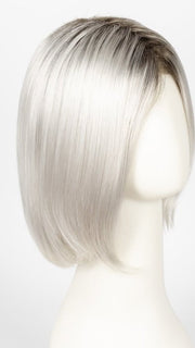60S18 SLEET | Pure White shaded with Dark Natural Ash Blonde