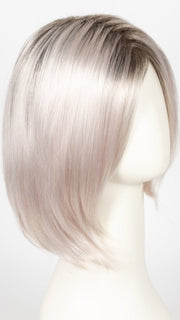 FS60/PKS18 FROST | Pure White with Pink Blended. Shaded with Dark Natural Ash Blonde