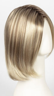 12FS8 SHADED PRALINE | Light Gold Brown, Light Natural Gold Blonde & Pale Natural Gold-Blonde Blend, Shaded with Medium Brown