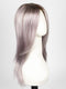 FS38/PLS8 FLURRY | Dark Natural Gold Brown with 35% Grey with Bold Plum Highlights. Shaded with Medium Brown