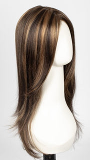 FS6/30/27 TOFFEE TRUFFLE | Brown, Medium Red-Gold, Medium Red-Gold Blonde Blend with Medium Red Gold Blonde Bold Highlights