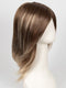 S14-26/88RO SUNSHINE | Medium Natural-Ash Blonde & Medium Red-Gold Blonde Blend roots to midlength, Light Natural Gold Blonde Blend midlength to ends
