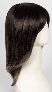 S2-103/18RO MIDNIGHT | Black/Brown Blend roots to midlength, Platinum Blonde& Dark Natural Ash Blonde blend midlength to ends