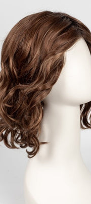 30A27S4 SHADED PEACH | Medium Natural Red & Medium Red-Gold Blonde Blend, Shaded with Dark Brown