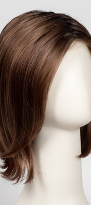 30A27S4 SHADED PEACH | Medium Natural Red & Medium Red-Gold Blonde Blend, Shaded with Dark Brown