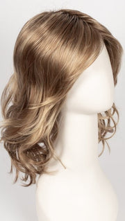 14/26S10 SHADED PRALINES N' CREAM | Light Gold Blonde & Medium Red-Gold Blonde Blend, Shaded with Light Brown