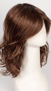30A27S4 SHADED PEACH | Medium Natural Red & Medium Red-Gold Blonde Blend, Shaded with Dark Brown