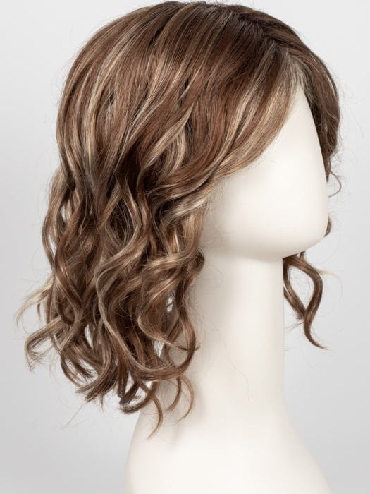 FS26/31S6 SALTED CARAMEL | Medium Natural Red Brown with Medium Red Gold Blonde Bold Highlights, Shaded with Brown