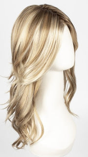 12FS12 MALIBU BLONDE | LIght Gold Brown, Light Natural Gold Blonde, Pale Natural Gold-Blonde Blend, Shaded with Light Gold Brown