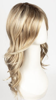 12FS8 SHADED PRALINE | Light Gold Brown, Light Natural Gold Blonde & Pale Natural Gold-Blonde Blend, Shaded with Medium Brown