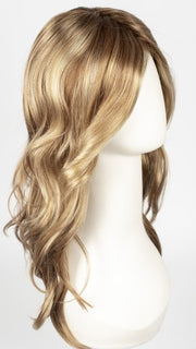 14/26S10 SHADED PRALINES N' CREAM | Light Gold Blonde & Medium Red-Gold Blonde Blend, Shaded with Light Brown
