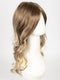 S14-26/88RO SUNSHINE | Medium Natural-Ash Blonde & Medium Red-Gold Blonde Blend roots to midlength, Light Natural Gold Blonde Blend midlength to ends