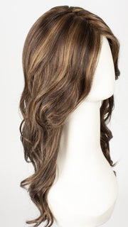 FS6/30/27 TOFFEE TRUFFLE | Brown, Medium Red-Gold, Medium Red-Gold Blonde Blend with Medium Red Gold Blonde Bold Highlights