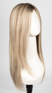 12FS8 SHADED PRALINE | Light Gold Brown, Light Natural Gold Blonde & Pale Natural Gold-Blonde Blend, Shaded with Medium Brown
