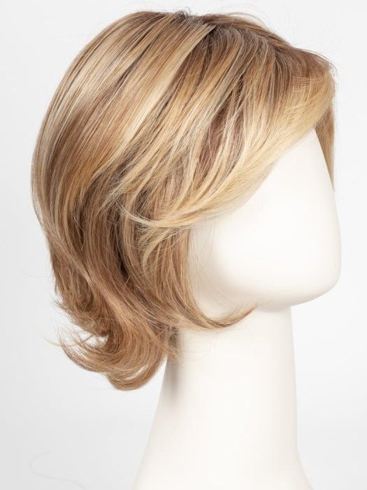 14/26S10 SHADED PRALINES N' CREAM | Light Gold Blonde & Medium Red-Gold Blonde Blend, Shaded with Light Brown