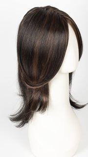 1BRH30 DARK CHOCOLATE CHERRY GANACHE | Soft Black with 33% Medium Natural Red Highlights