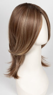 FS26/31S6 SALTED CARAMEL | Medium Natural Red Brown with Medium Red Gold Blonde Bold Highlights, Shaded with Brown