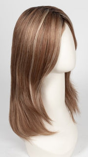 FS26/31S6 SALTED CARAMEL | Medium Natural Red Brown with Medium Red Gold Blonde Bold Highlights, Shaded with Brown