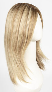 12FS12 MALIBU BLONDE | LIght Gold Brown, Light Natural Gold Blonde, Pale Natural Gold-Blonde Blend, Shaded with Light Gold Brown