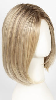 12FS12 MALIBU BLONDE | LIght Gold Brown, Light Natural Gold Blonde, Pale Natural Gold-Blonde Blend, Shaded with Light Gold Brown