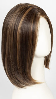 6F27 CARAMEL RIBBON | Brown with Light Red-Gold Blonde Highlights & Tips