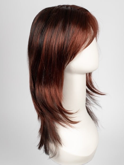 130/4 PAPRIKA | Dark Brown, Dark Red & Medium Red Blend with Medium Red Tips