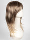 S14-26/88RO SUNSHINE | Medium Natural-Ash Blonde & Medium Red-Gold Blonde Blend roots to midlength, Light Natural Gold Blonde Blend midlength to ends
