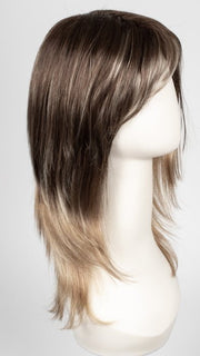 S8-18/26RO FAWN | Medium Brown roots to midlength, Dark Natural Ash Blonde & Medium Red-Gold Blonde Blend midlength to ends