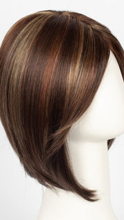 RAZBERRY ICE | Dark Auburn with Medium Auburn Base with Copper and Strawberry Blonde Highlights