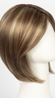 MOCHACCINO-R | Rooted Medium Warm Blonde with Chocolate Undertones and Creamy Blonde Highlights