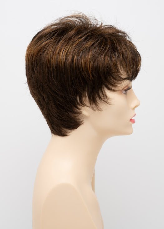 CHOCOLATE CARAMEL | Medium Brown with soft Red and Blonde highlights