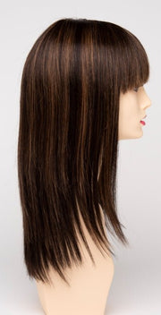 AMARETTO CREAM | Dark Brown roots with overall Medium Brown base with Honey Blonde highlights