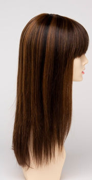 CHOCOLATE CARAMEL | Medium Brown with Soft Red and Blonde highlights