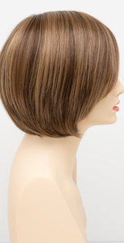 TOASTED SESAME | Medium Brown roots with overall Warm Cinnamon base and Golden Blonde highlights