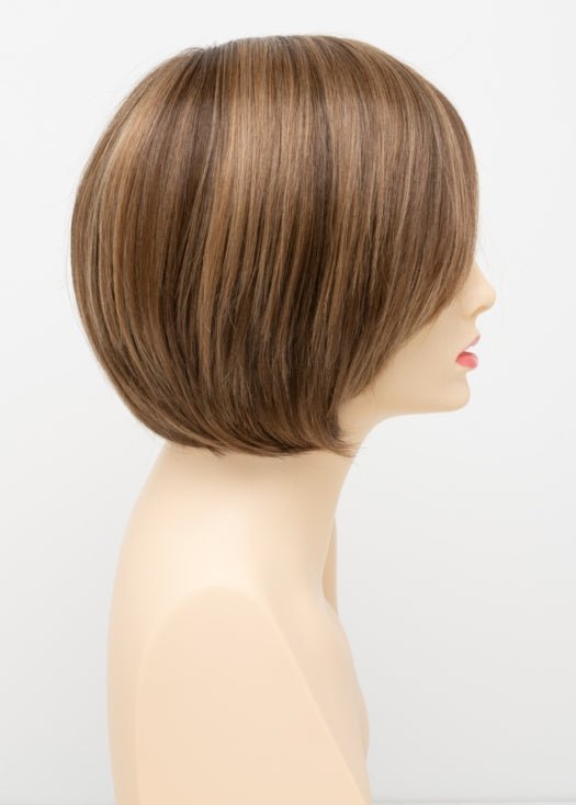 TOASTED SESAME | Medium Brown roots with overall Warm Cinnamon base and Golden Blonde highlights