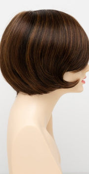 CHOCOLATE CARAMEL | Medium Brown with soft Red and Blonde highlights