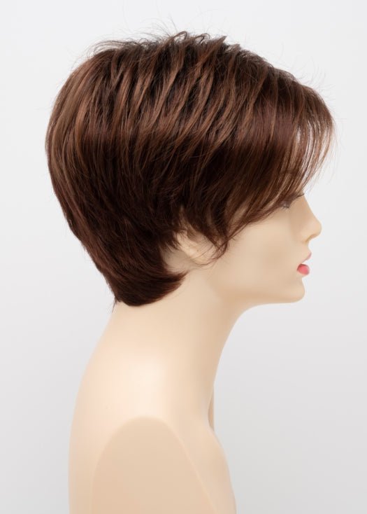 CINNAMON RAISIN | Medium Brown with Auburn and Cinnamon highlights