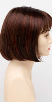 CHOCOLATE CHERRY | Dark Brown roots with overall Medium Brown base with Deep Red highlights
