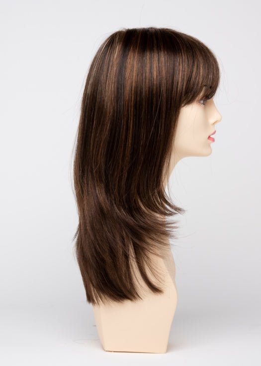 CHOCOLATE CARAMEL | Medium Brown with soft Red and Blonde highlights