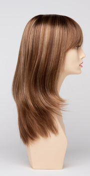 CREAMED COFFEE | Medium Brown roots and base with Cinnamon and Golden Blonde highlights