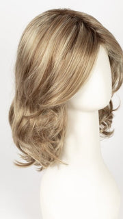 SUGAR CANE R | Rooted Platinum Blonde and Strawberry Blonde evenly blended base with Light Auburn highlight