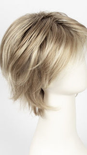 MOCHA H | Rooted Dark Brown with Medium Ash Blonde and Platinum Blonde Highlights