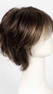 CHOCOLATE SWIRL | Dark Brown Base Evenly Blended with Light Auburn and Honey Blonde 