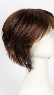 RED PEPPER | Medium Brown Base with Deep Red Pepper Highlights
