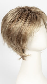 SUGAR CANE R | Rooted Platinum Blonde and Strawberry Blonde Evenly Blended Base with Light Auburn Highlights