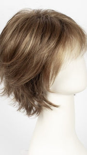 HONEY WHEAT R | Light Brown Base with Honey Blonde Highlights with Darker Roots
