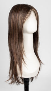CHOCOLATE SWIRL | Dark Brown Base Evenly Blended with Light Auburn and Honey Blonde 