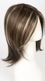 CHOCOLATE FROST R | Rooted Dark with a Dark Brown Base with Honey Blonde and Platinum highlights
