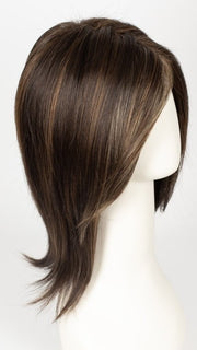 CHOCOLATE SWIRL | Dark Brown Base with Light Auburn and Honey Blonde evenly highlited